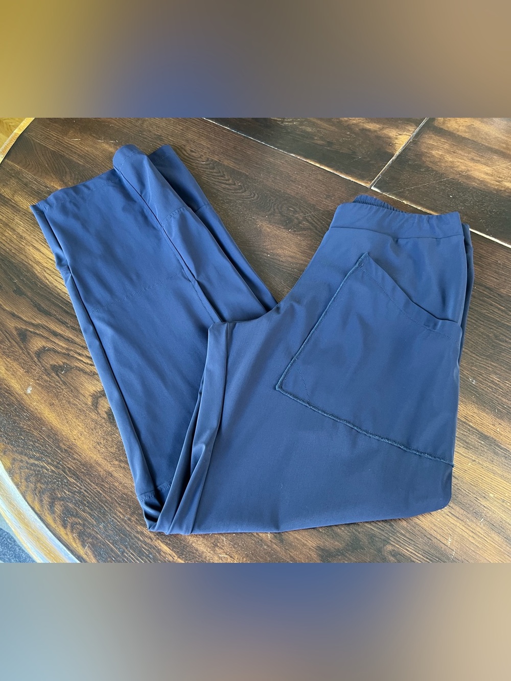 Porto San Francisco Pants Women’s 0 /US 4 Blue Pull On Pockets Art Breathable